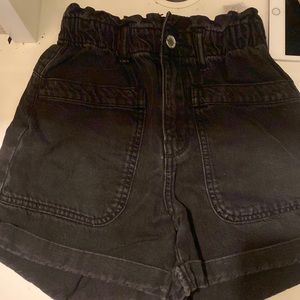 Paper bag shorts from zara super cute